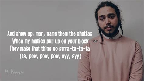 Post Malone – rockstar Lyrics